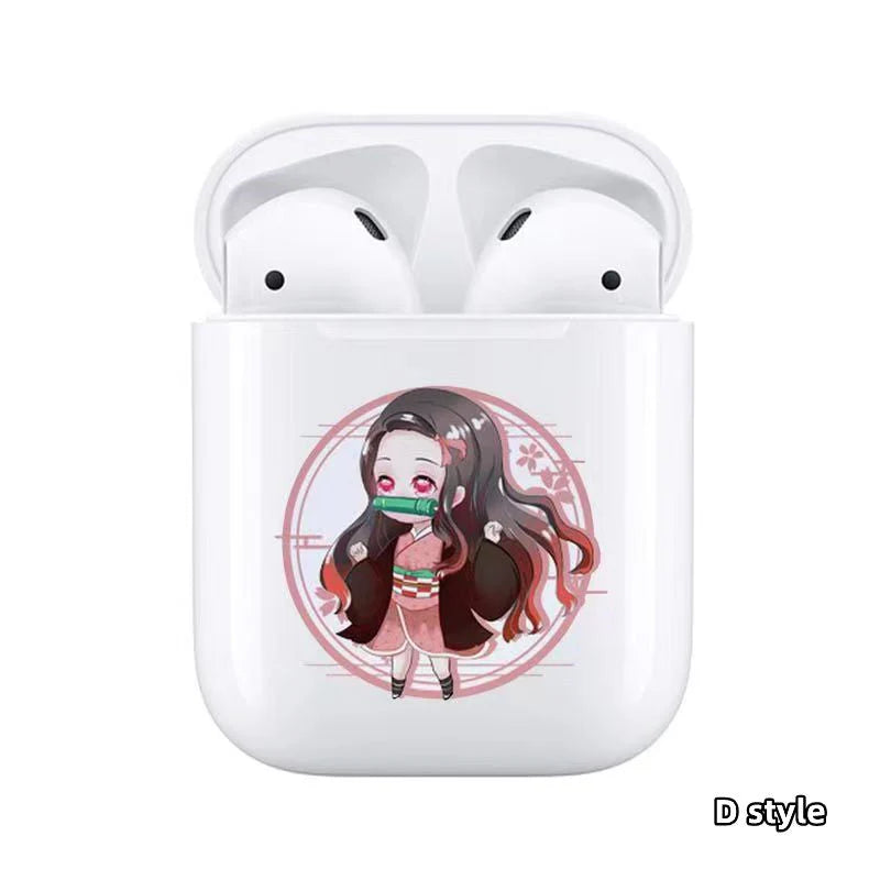 Tanjirou/ Nezuko genuine wireless Bluetooth headset earphones ( Bluetooth 5.0 )