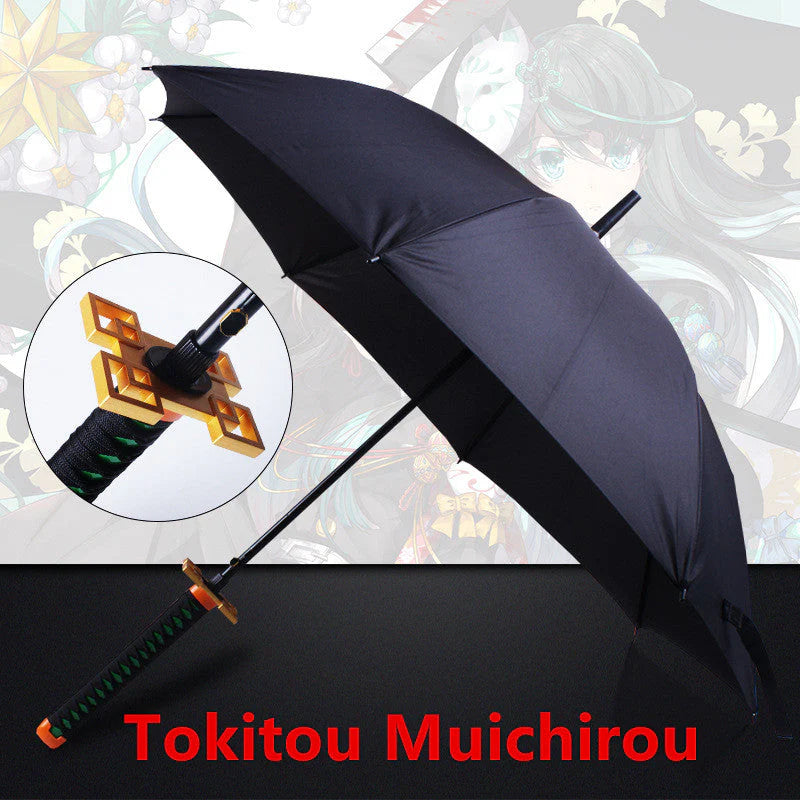 Tanjirou Cool Semi-Automatic umbrella And An Umbrella That Folds