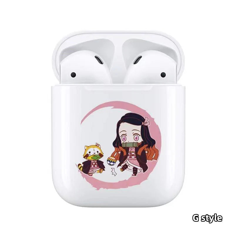 Tanjirou/ Nezuko genuine wireless Bluetooth headset earphones ( Bluetooth 5.0 )