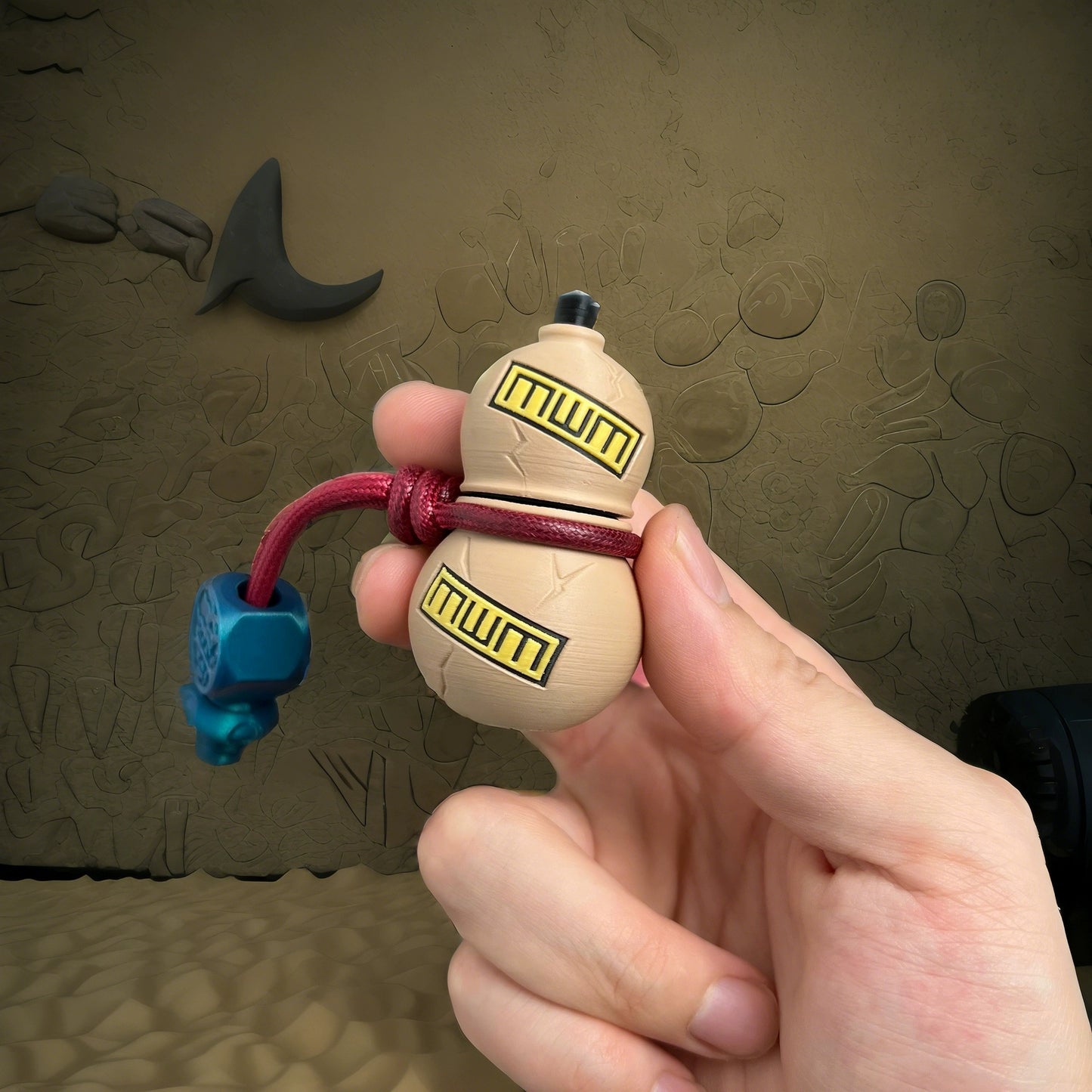 Itachi/Obito/Gaara Fire Shadow Ninja - Inspired EDC Push Cards for Stress Relief
