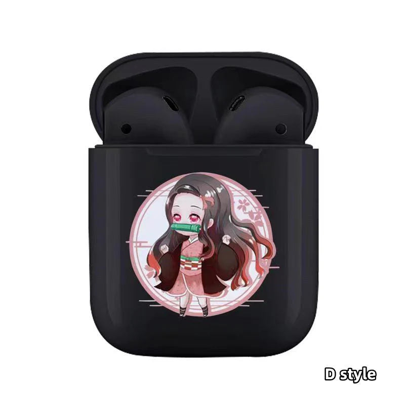 Tanjirou/ Nezuko genuine wireless Bluetooth headset earphones ( Bluetooth 5.0 )