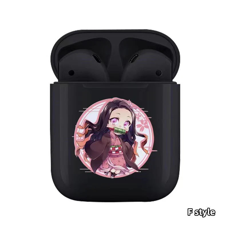Tanjirou/ Nezuko genuine wireless Bluetooth headset earphones ( Bluetooth 5.0 )