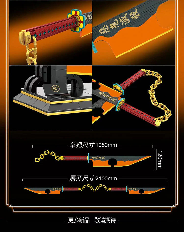 Uzui Tengen Building Block model toys