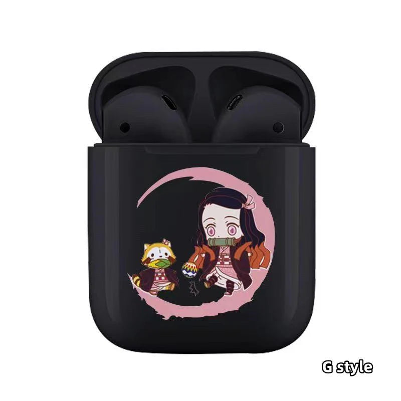 Tanjirou/ Nezuko genuine wireless Bluetooth headset earphones ( Bluetooth 5.0 )