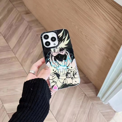 Pain/Kakashi/Obito iPhone exquisite Trend Silicone Anti-collision phone case