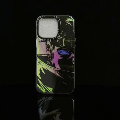 Pain/Kakashi/Obito iPhone exquisite Trend Silicone Anti-collision phone case