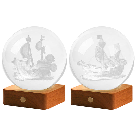 Sunny/Merry DIY rechargeable luminous crystal ball nightlight